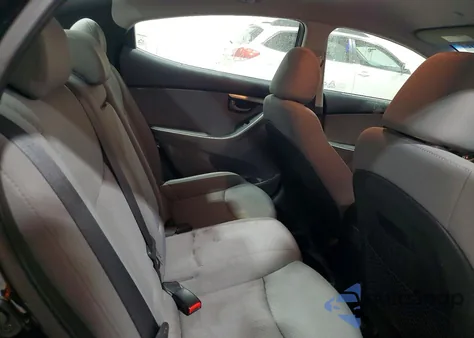 2013 Hyundai Elantra Gls from USA, damaged, VIN 5NPDH4AE7DH447848